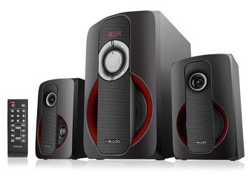 Mikado MD-1412BT 2+1 Siyah Usb+SD+Fm+Bluetooth Destekli Multimedia Speaker