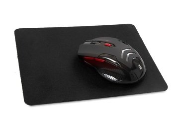 Addison 300142 Siyah Mouse Pad Poşetli - 180mm x 220mm