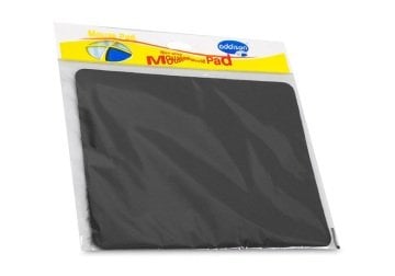 Addison 300142 Siyah Mouse Pad Poşetli - 180mm x 220mm