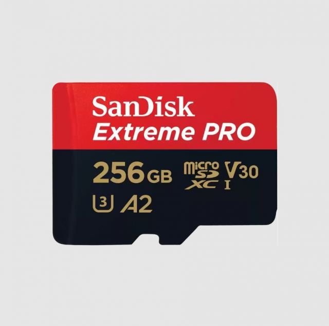 SDSQXCD-256G-GN6MA 256GB Extreme Pro microSD UHS I Card 200MB/s 140MB/s
