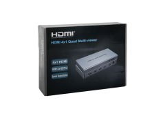 S-Link SL-HSW77 4 in 1 Çoklu Görüntüleyici (Quad Multi-viewer) HDMI Switch