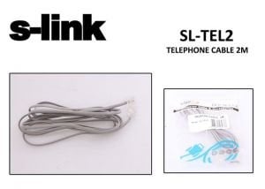 S-link SL-TEL2 2m Telefon Kablosu