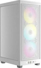 CORSAİR 2000D RGB AİRFLOW, 3X120MM RGB FAN, MİNİ-ITX SMALL-FORM-FACTOR BİLGİSAYAR KASASI, BEYAZ (CC-9011247-WW)