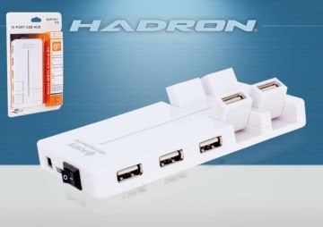 Hadron 10 Port Usb 2.0 Çoğaltıcı Hub (HD157/100)