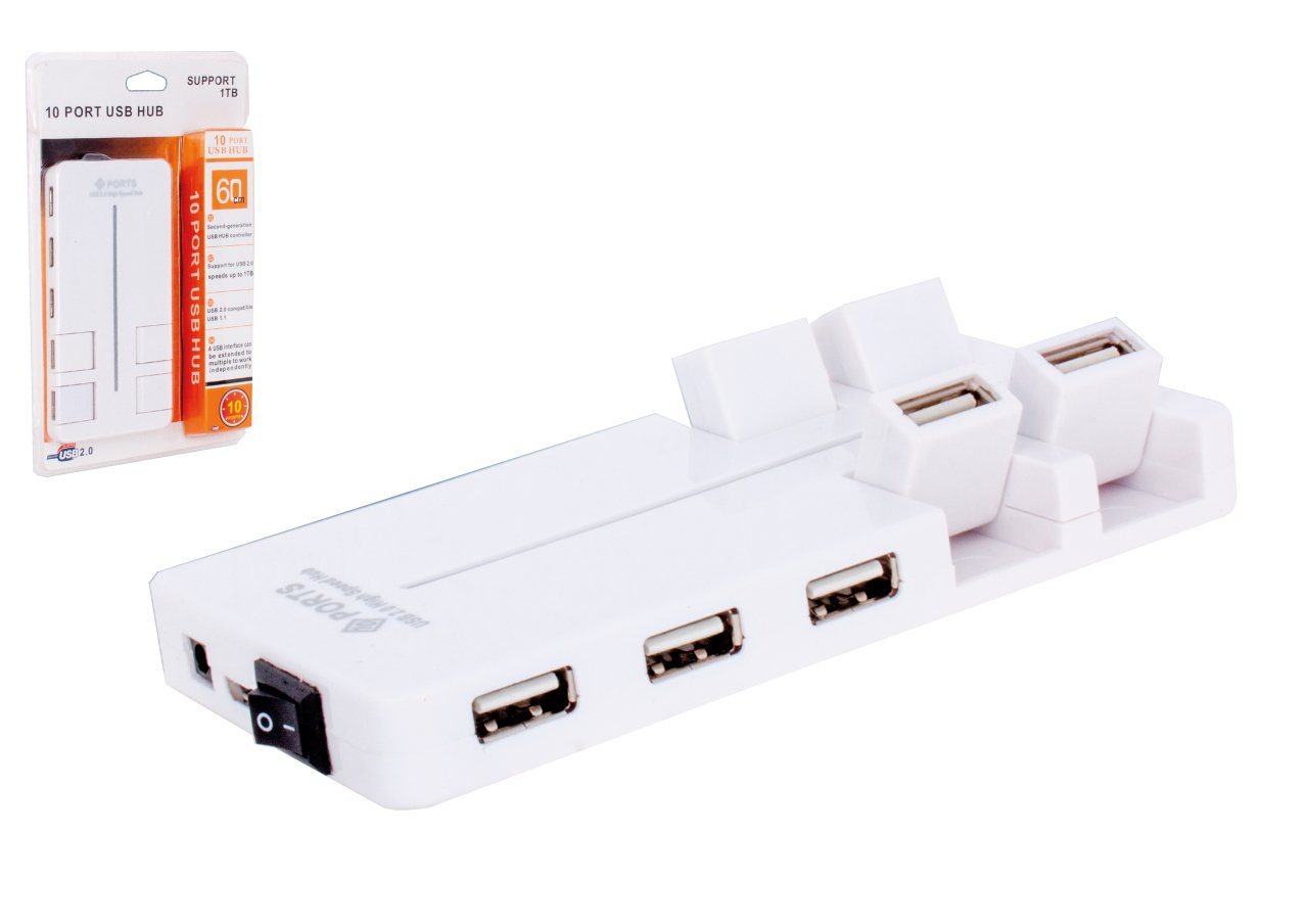 Hadron 10 Port Usb 2.0 Çoğaltıcı Hub (HD157/100)