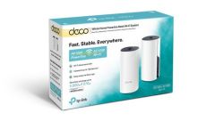 TP LINK DECO P9(2-PACK) AC1200 WHOLE-HOME HYBRID MESH WI-FI SYSTEM