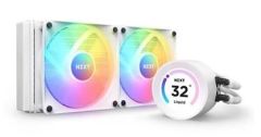 RL-KR24E-W1 Kraken Elite 240 Beyaz RGB AIO LCD Display 240mm Sıvı Soğutucu
