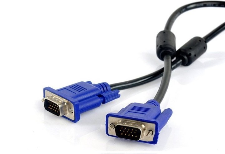 Hadron Hr4034 1.5m VGA Kablo - Parazit Önleyici Halkalı Monitör Kablosu HD4034