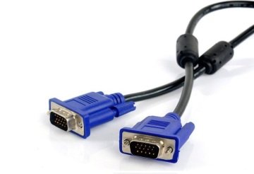 Hadron Hr4034 1.5m VGA Kablo - Parazit Önleyici Halkalı Monitör Kablosu HD4034