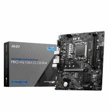 MSI PRO H610M-G DDR4 3200MHZ mATX 1700