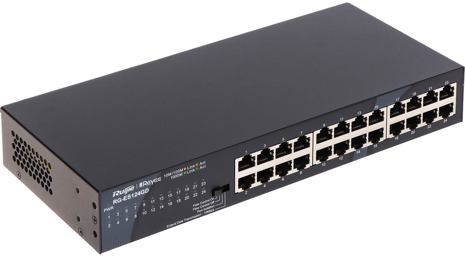 RG-ES124G-L, 24-Portlu 10/100/1000 Mbps Yönetilmeyen Switch