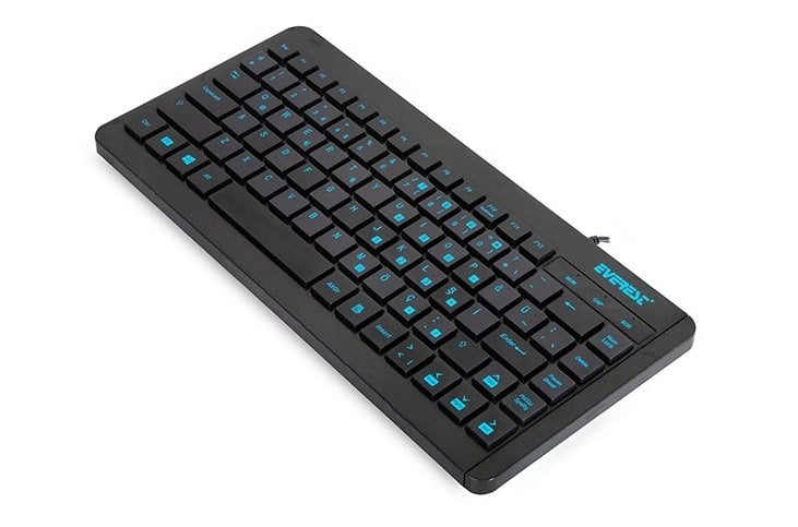 Everest KB-410 Siyah USB Q Mini Klavye