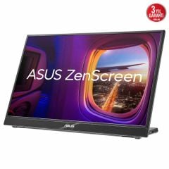 15.6 ASUS ZENSCREEN MB16QHG 15.6 TASINABILIR USB IPS 2560x1440 5MS 120HZ HDMI USB-C 3YIL MAT EKRAN L STAND EYECARE Monitör