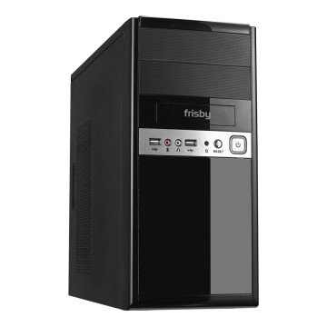 Frisby FC-6815BS 300W Mini Tower Kasa...Micro Atx Anakart Destekli Estetik Minimal Tasarım Ofis Oyuncu Kasası