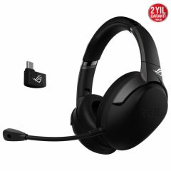 ASUS ROG STRIX GO 2.4 OYUNCU KULAKLIĞI AI-MIC ÖZELLİKLİ PC/MAC/PS4 2.4GHZ KABLOSUZ BAGLANTI 25 SAATE KADAR PİL ÖMRÜ 40MM'LIK ASUS ESSENCE SÜRÜCÜLER USB-C/3.5MM BAĞLANTI