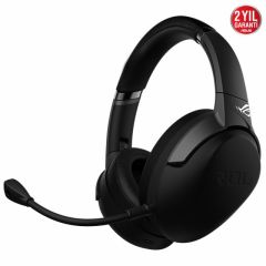 ASUS ROG STRIX GO 2.4 OYUNCU KULAKLIĞI AI-MIC ÖZELLİKLİ PC/MAC/PS4 2.4GHZ KABLOSUZ BAGLANTI 25 SAATE KADAR PİL ÖMRÜ 40MM'LIK ASUS ESSENCE SÜRÜCÜLER USB-C/3.5MM BAĞLANTI