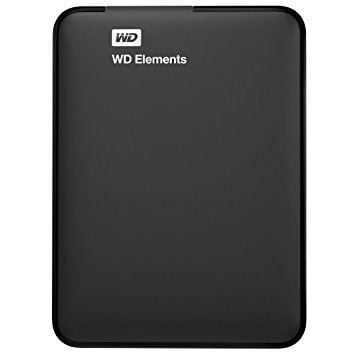 WESTERN DİGİTAL 1TB Elements USB 3.0 2.5'' Siyah Taşınabilir Disk