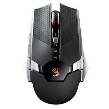 Bloody RT5A Şarj Edilebilir Kablosuz Aktif Core3 Oyuncu Mouse...Parazitsiz En İyi Kablosuz İletişim Teknolojili 6 Keskin Nişancı Modlu Core 4 Çekirdekli 160K Bellekli Makrolu 4000 Cpi Oyuncu ve Çizim Mouse