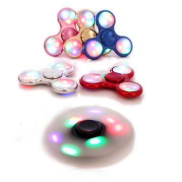 STRES ÇARKI IŞIKLI Hand Spinner Rulmanlı Denge Çark Anti-Stress Çarkı