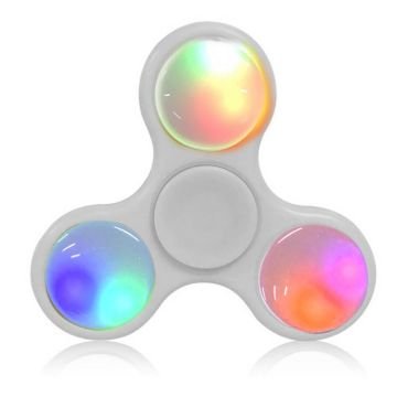 STRES ÇARKI IŞIKLI Hand Spinner Rulmanlı Denge Çark Anti-Stress Çarkı
