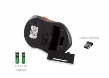 EVEREST SM-440 Usb Siyah 2.4Ghz 1200 Dpi Kablosuz Mouse