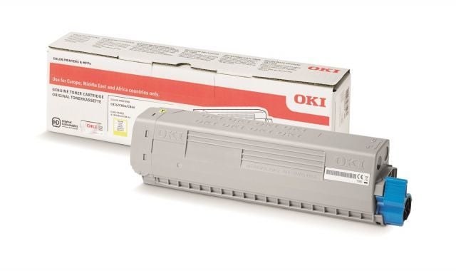 OKI 47095701 TONER-Y-C824/C834/C844-5K SARI TONER 5000 SAYFA