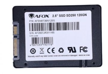 Afox SSD 120GB 2.5'' 550-470MB/S  SATA3 3D TLC