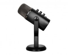 MSI GG IMMERSE GV60 STREAMING MIC YAYINCI MIKROFONU 24bit/96kHz, SARKI SOYLEME, PODCAST, ROPORTAJ, TOPLANTI VE OYUN YAYINLARI ICIN 4 FARKLI KAYIT MODU MAT YUZEYLI ALUMINYUM TASARIM