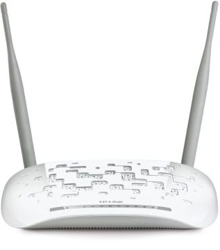 TD-W8968 ADSL2+,Kablosuz,4 Port Ethernet,1 USB Portlu N Modem Router,300Mbps