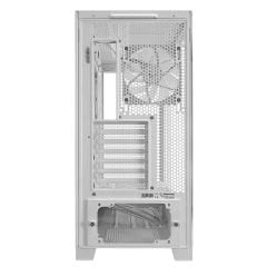 Rampage HYDRA V2 WHITE Type-C+USB3.0 Temperli Camlı 4*ARGB Infinity Fan+Hub E-ATX Exclusive Gaming Oyuncu Kasası