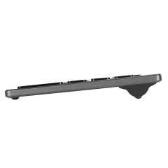 Everest KB-BT88 Siyah/Gri Bluetooth Ultra İnce Q Mac/Win/Android/Ios Uyumlu Kablosuz klavye