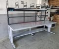 FLOW Seri 100x300 Paketleme ve Tasnif Masası E-Ticaret - Packing Station