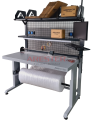 FLOW Seri 80x150 Paketleme ve Tasnif Masası E-Ticaret - Packing Station - Kesicili