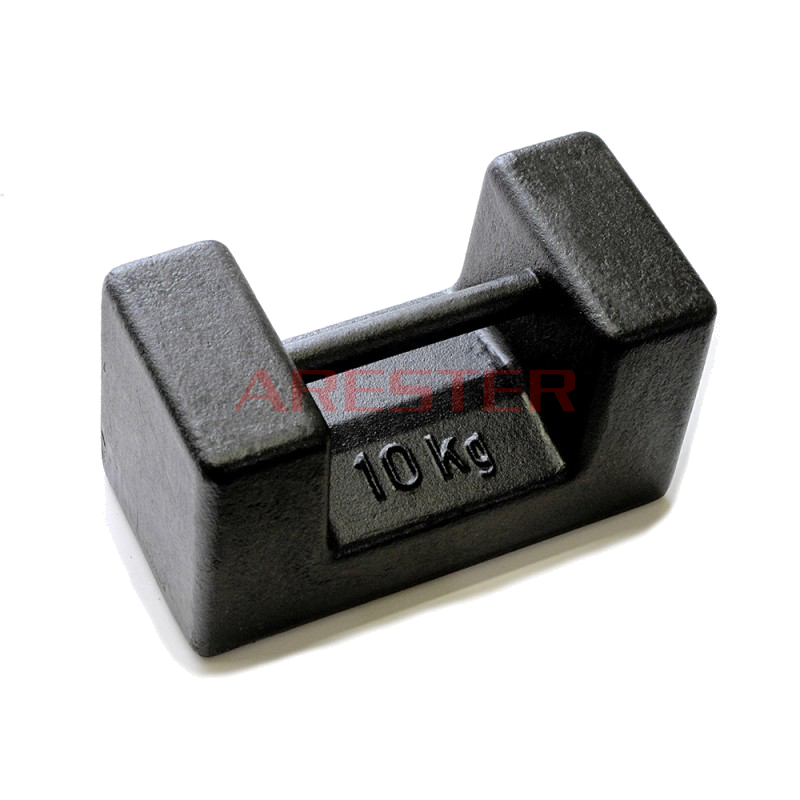 20 Kg Etalon Ağırlık - Kalibrasyon Kütlesi - Karbon Çelik  | ARESTER