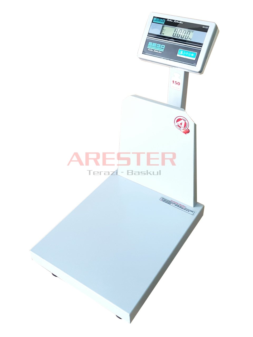 GK-LCD 40x50 150 Kg Elektronik Baskül