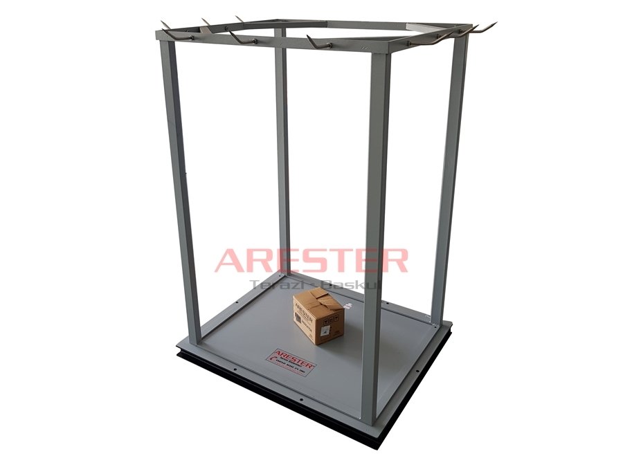 KSP-4L 100x120 1500 Kg 9 Kancalı Et Tartım Baskülü