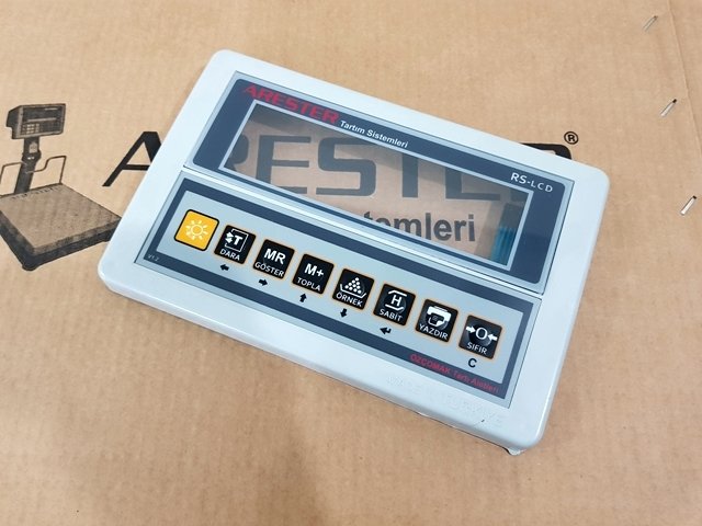 RS-LCD Tuş Takımı - Ön Kapak