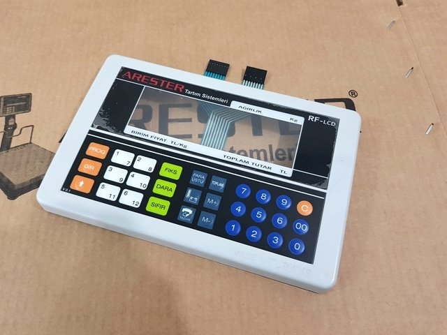 RF-LCD Tuş Takımı - Ön Kapak