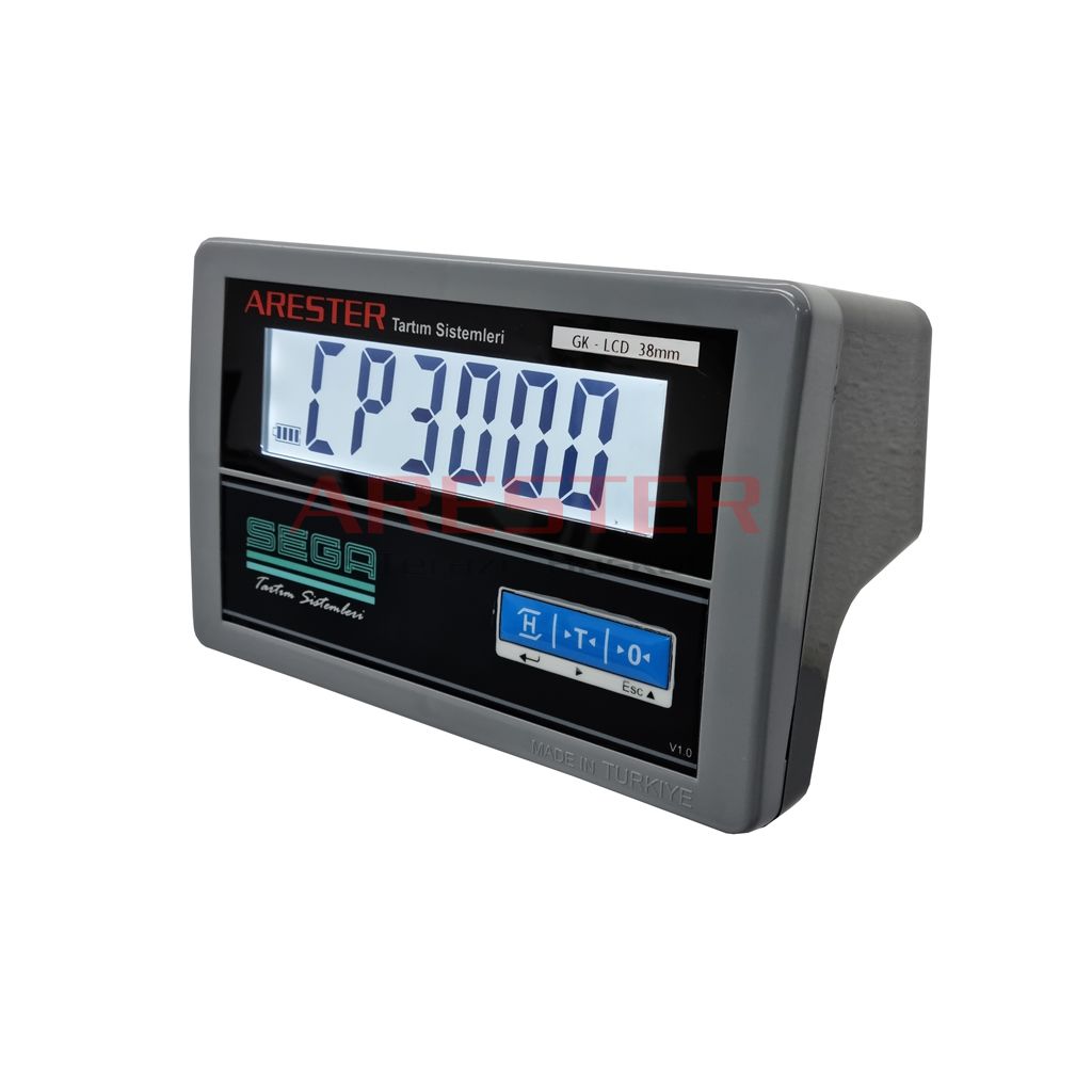 GK-LCD 38mm Tartım İndikatörü