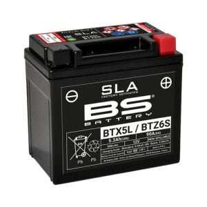BS Battery BTZ6S SLA Honda Motosiklet Aküsü