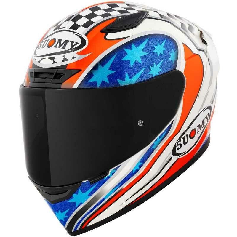 Suomy Track-1 Kask Troy Bayliss Replica 2002