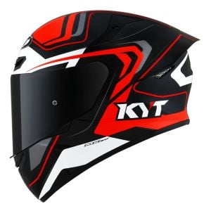 KYT TT Course Kask Overtech Siyah Turuncu