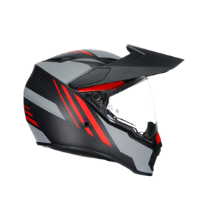 Agv AX-9 Kask Multi Refractive Adv Karbon Kırmızı