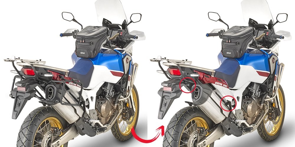 Givi PLR1161 Honda CRF1000L Africa Twin Yan Çanta Demiri