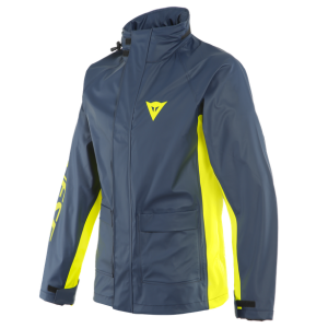 Dainese Storm 2 Unisex Yağmurluk Siyah Sarı