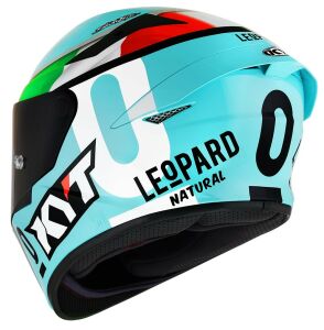 KYT TT-Course Kask Leopard Replica Trocolore