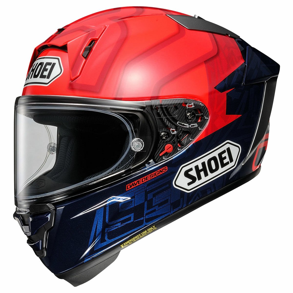 Shoei X-Spirit Kask Pro Marquez 7 Tc-1