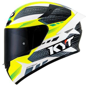 KYT TT-Course Kask Gear Siyah Sarı