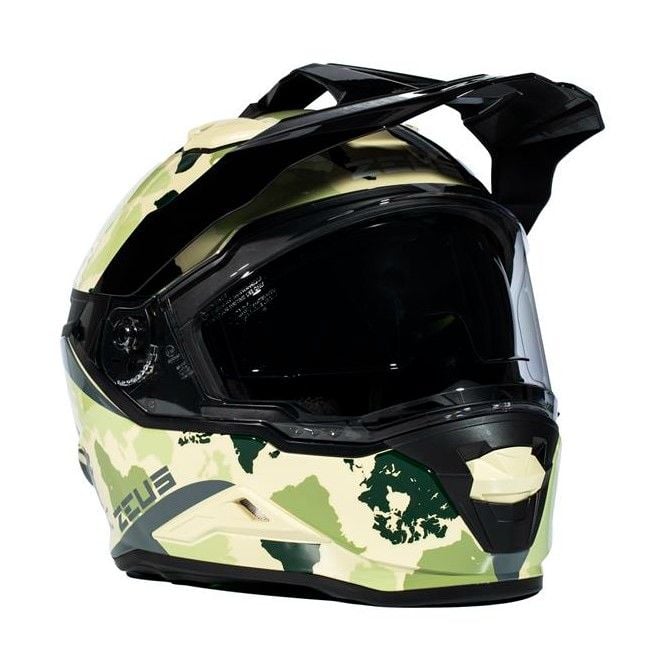 Zeus ZS 913 Kask Sarı BF6 Yeşil