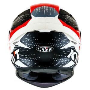 KYT TT-Course Kask Gear Siyah Kırmızı